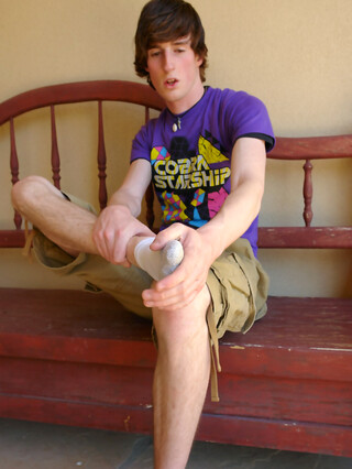 Skater Boy Boner Stroking